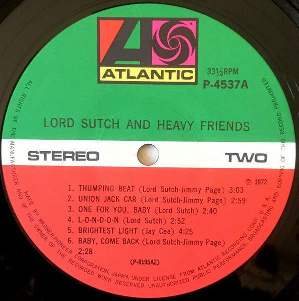 Lord Sutch And Heavy Friends