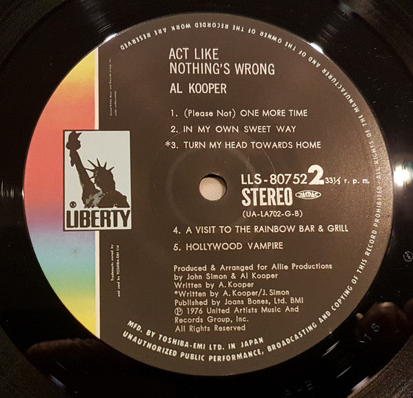 Act Like Nothing's Wrong