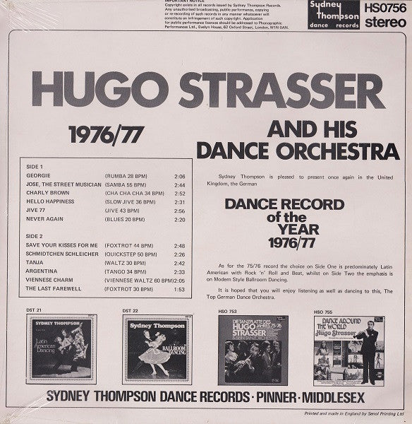Die Tanzplatte Des Jahres 76/77