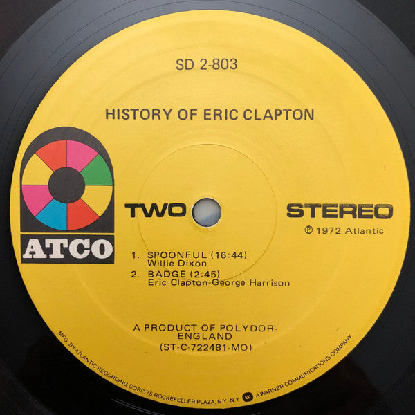 History Of Eric Clapton