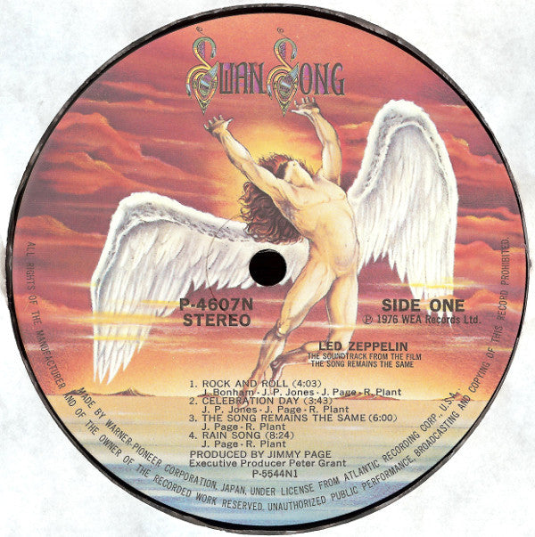 The Soundtrack From The Film The Song Remains The Same