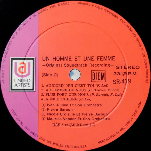 男と女 = A Man And A Woman (Un Homme Et Une Femme)