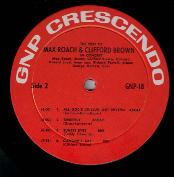 The Best Of Max Roach And Clifford Brown In Concert