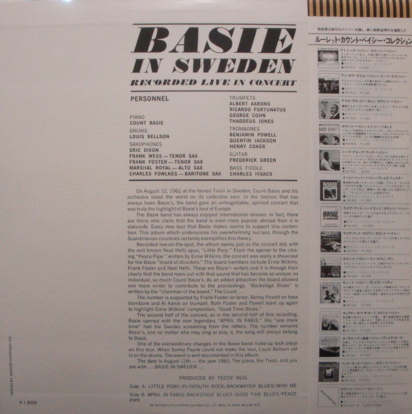 Basie In Sweden