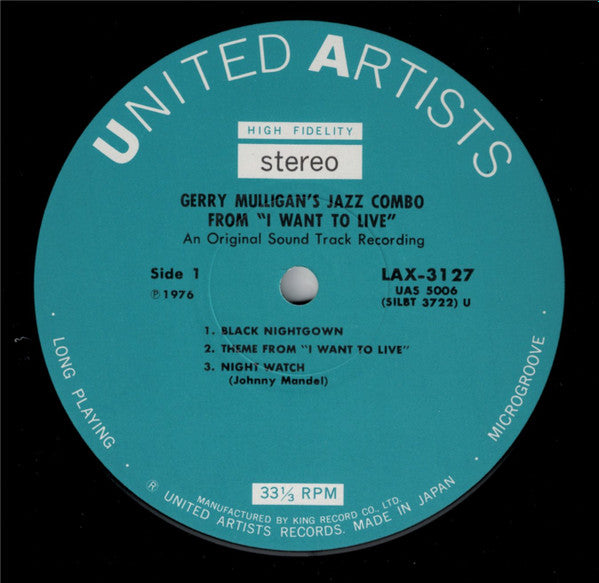 The Jazz Combo From "I Want To Live!"