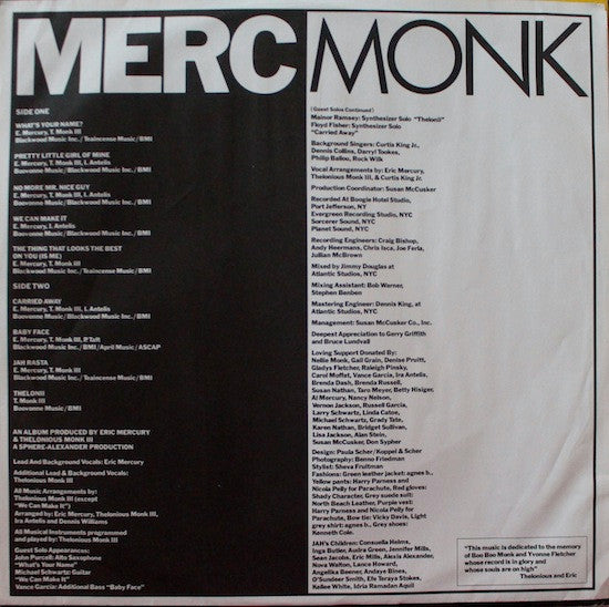 Merc And Monk