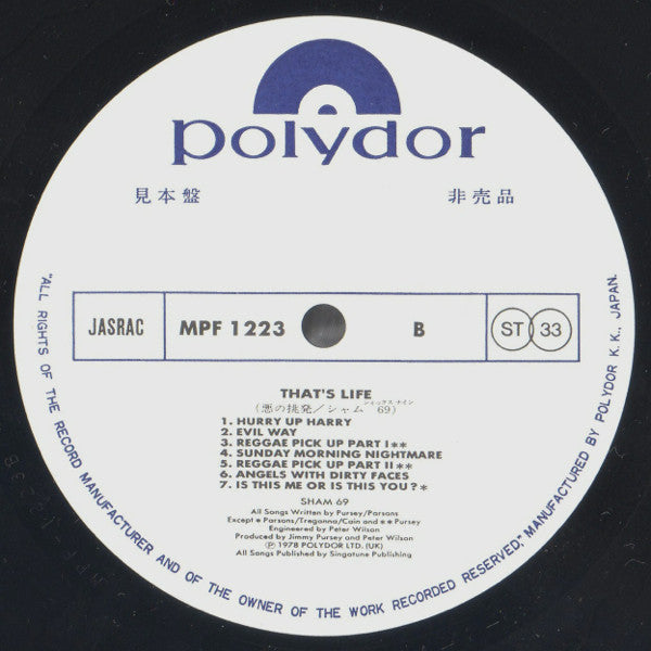 That's Life = 悪の挑発