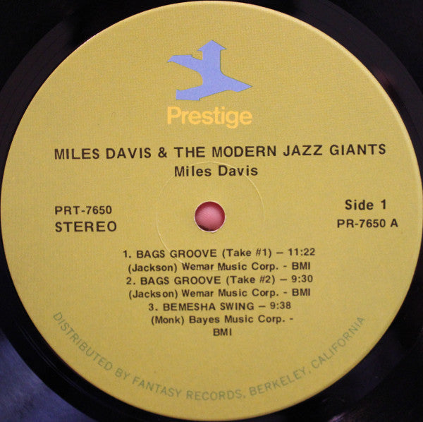 Miles Davis And The Modern Jazz Giants
