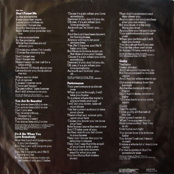 I Can Stand A Little Rain