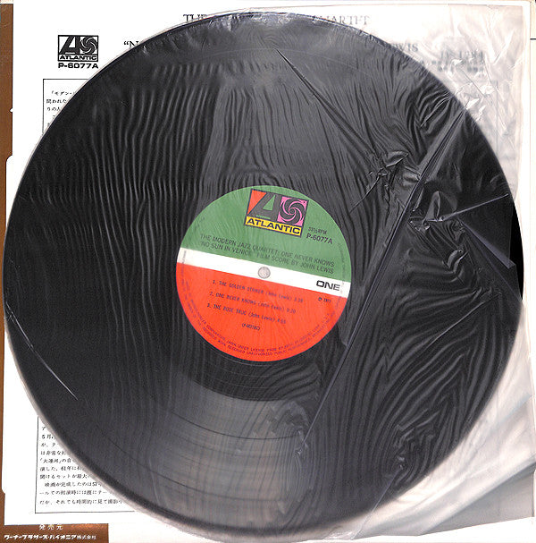 The Modern Jazz Quartet Plays One Never Knows - Original Film Score For “No Sun In Venice”