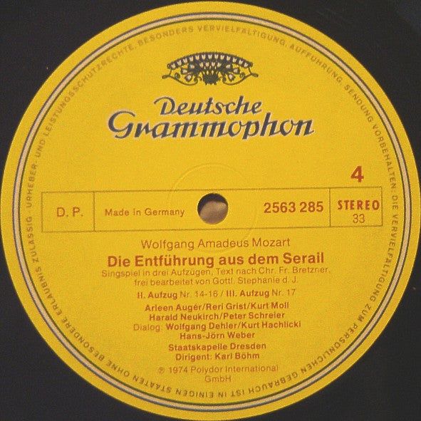 Die Entführung Aus Dem Serail / Der Schauspieldirektor