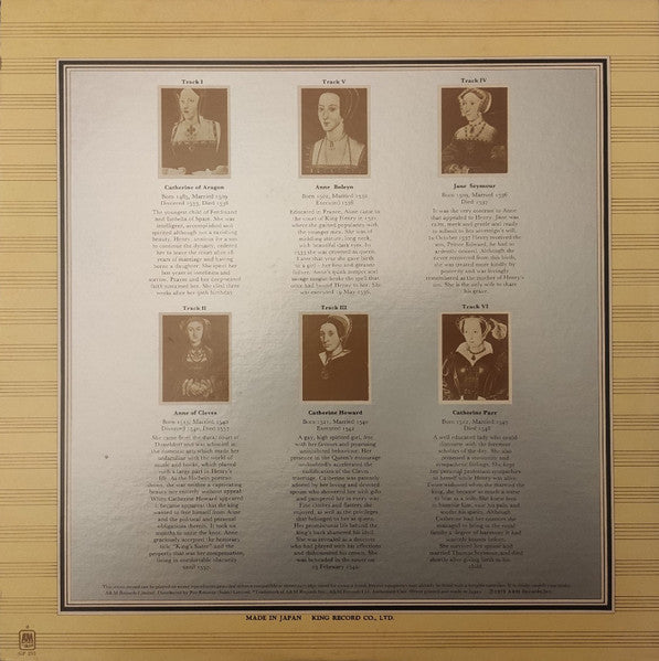 The Six Wives Of Henry VIII