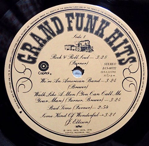 Grand Funk Hits