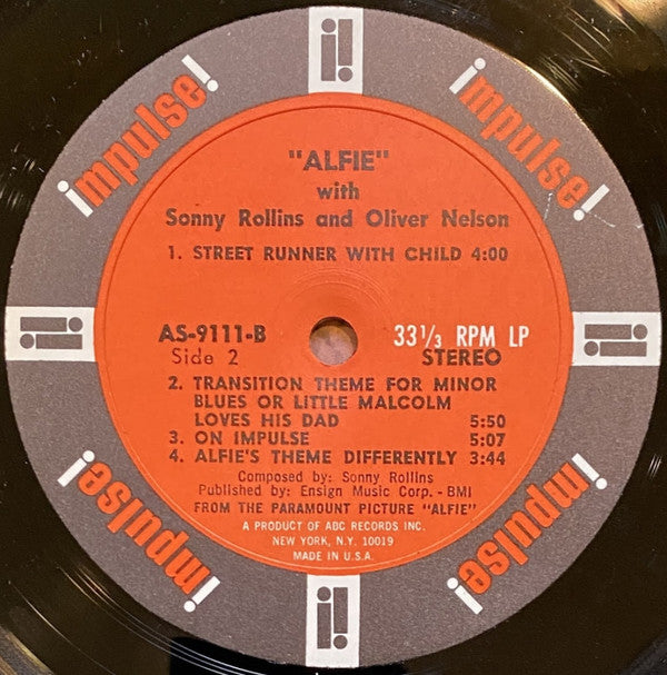 Original Music From The Score "Alfie"