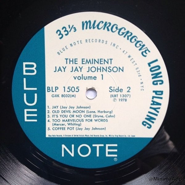 The Eminent Jay Jay Johnson Volume 1