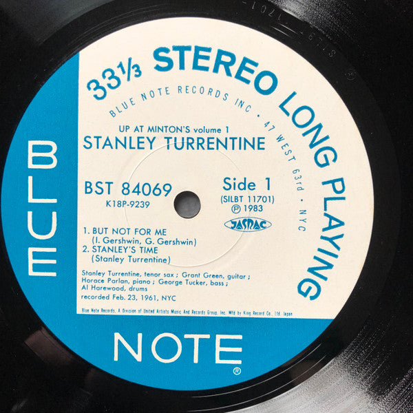 Up At "Minton's", Vol. 1