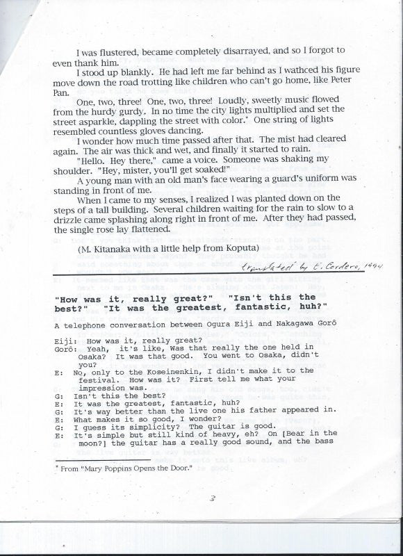 Live In Japan: Spring Tour 1973