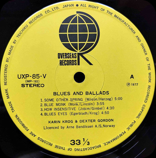 Some Other Spring, Blues And Ballads