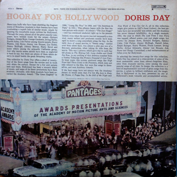 Hooray For Hollywood