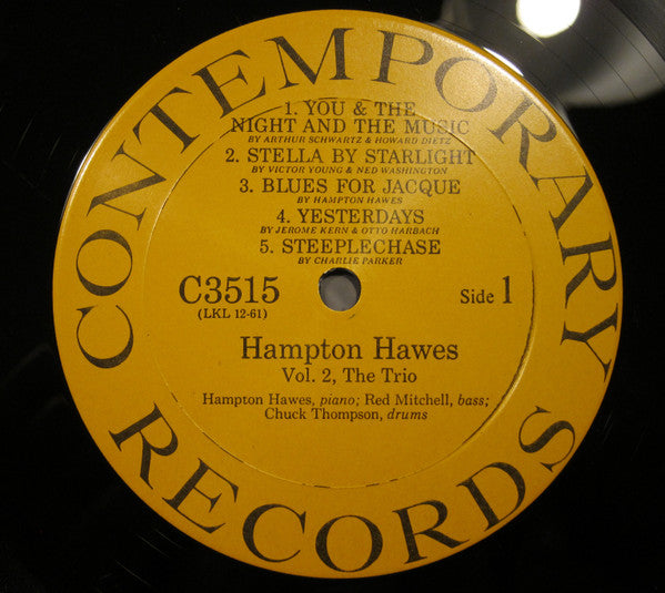 This Is Hampton Hawes Vol. 2: The Trio