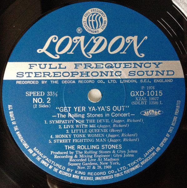 Get Yer Ya-Ya's Out! - The Rolling Stones In Concert