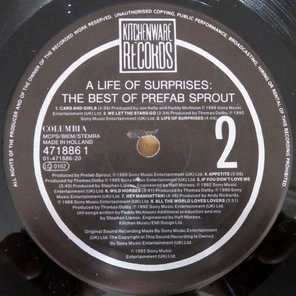 The Best Of Prefab Sprout A Life Of Surprises