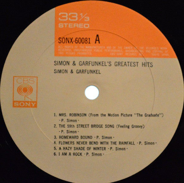 Simon And Garfunkel's Greatest Hits
