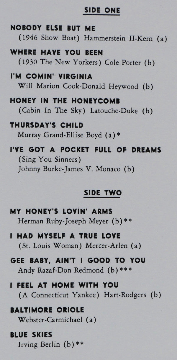 Barbara Lea With The Johnny Windhurst Quintets