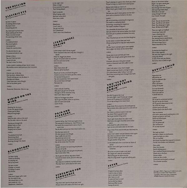 Screaming For Vengeance