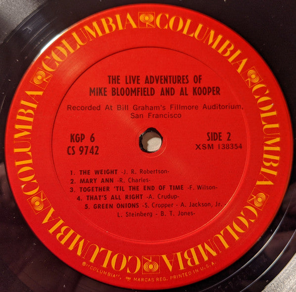 The Live Adventures Of Mike Bloomfield And Al Kooper