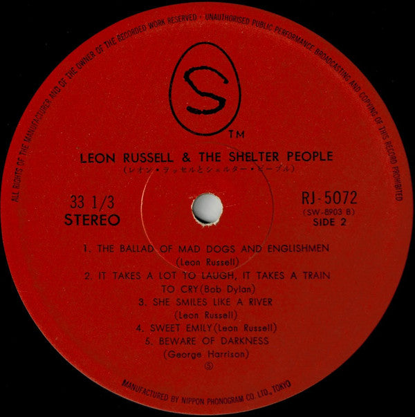 Leon Russell And The Shelter People