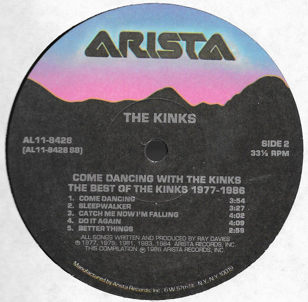 Come Dancing With The Kinks / The Best Of The Kinks 1977-1986