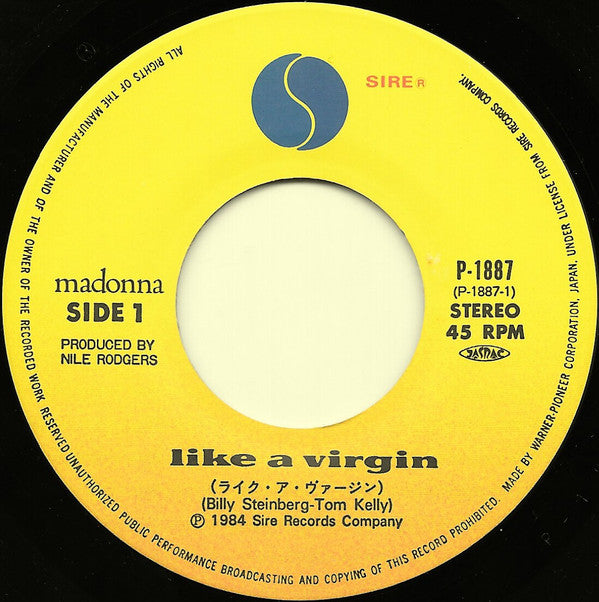 Like A Virgin = ライク・ア・ヴァージン