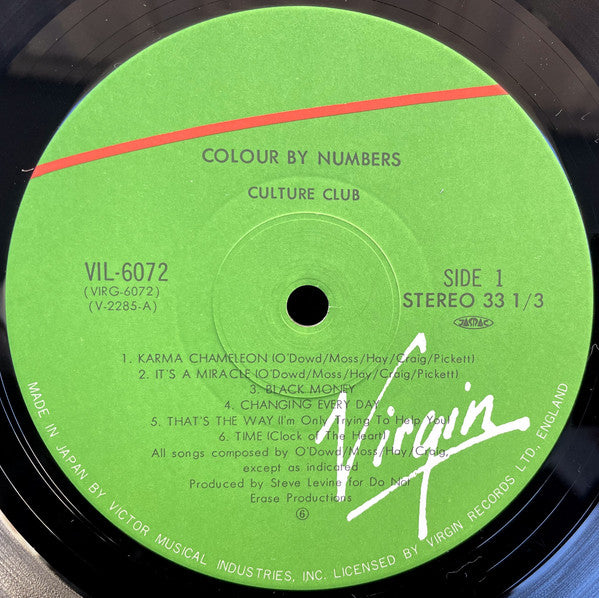 Colour By Numbers = カラー・バイ・ナンバーズ