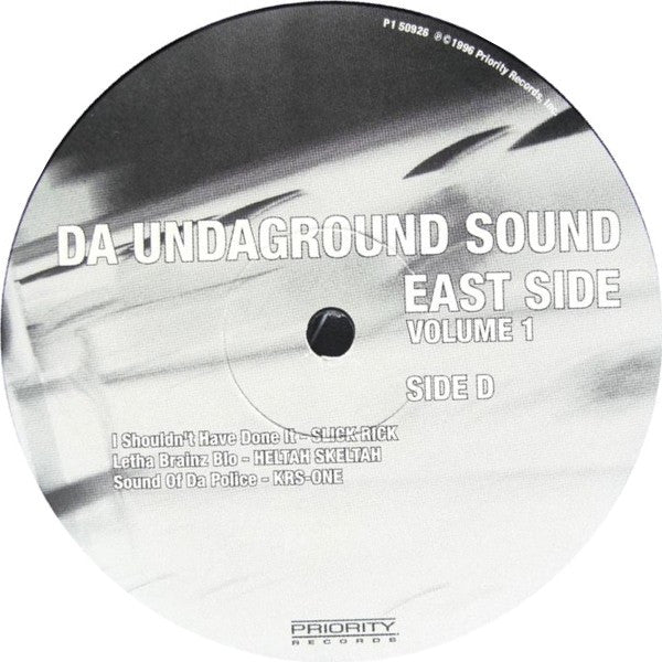 Da Undaground Sound (East Side Volume 1)