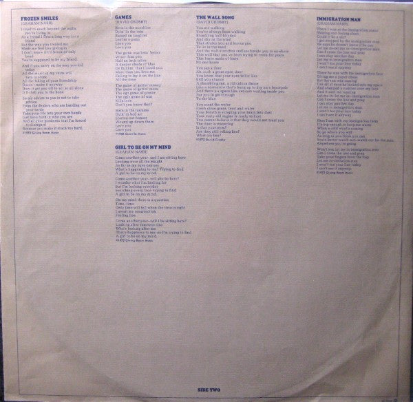 Graham Nash / David Crosby