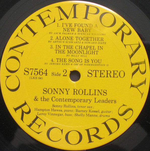 Sonny Rollins And The Contemporary Leaders