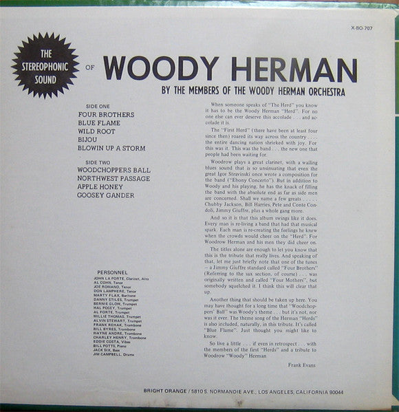 The Stereophonic Sound Of Woody Herman