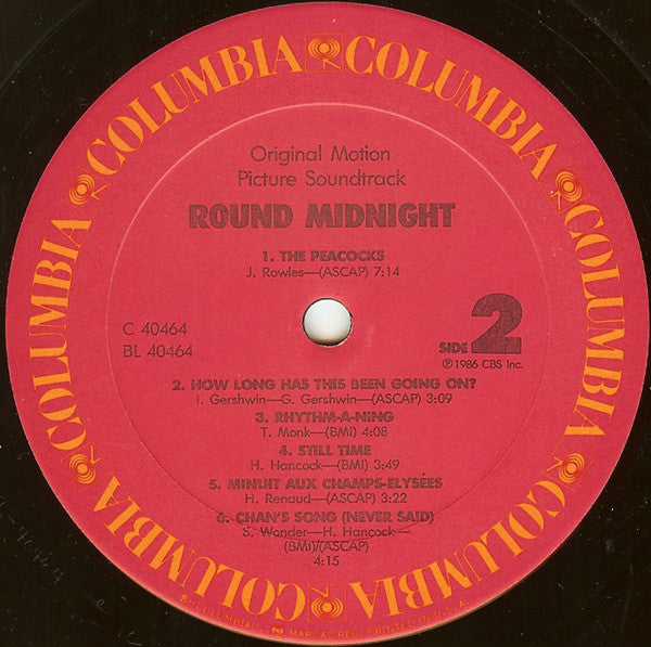 Round Midnight - Original Motion Picture Soundtrack