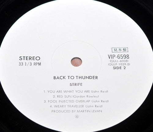 Back To Thunder