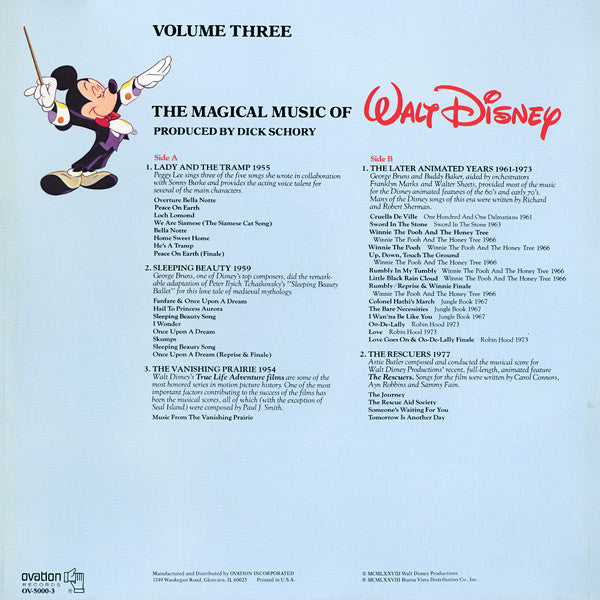 The Magical Music Of Walt Disney