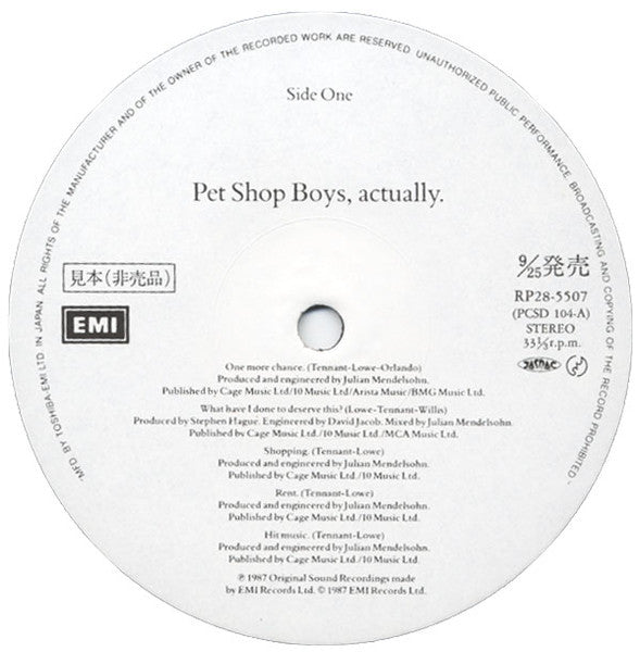 Actually = 哀しみの天使