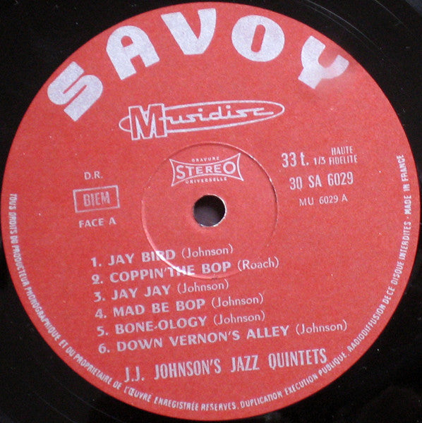 J.J. Johnson's Jazz Quintets