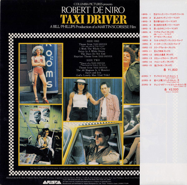 Taxi Driver - Original Soundtrack Recording