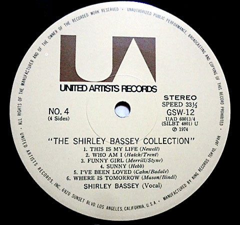The Shirley Bassey Collection