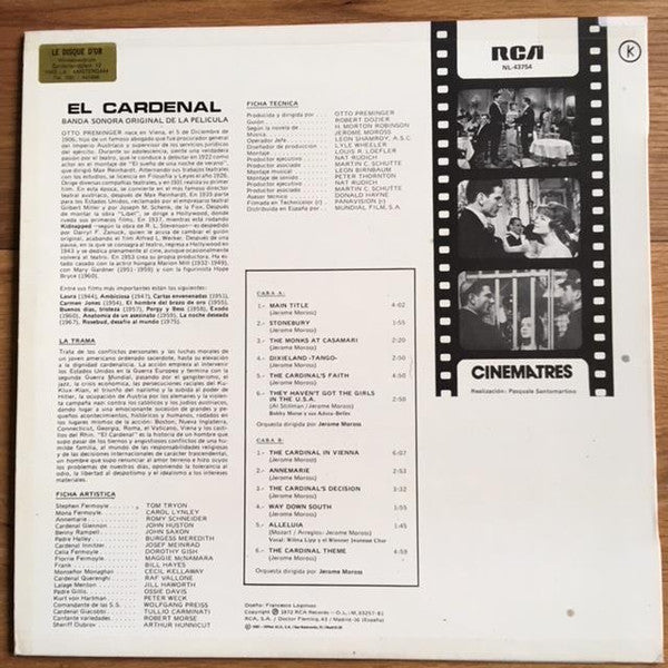 El Cardenal (Banda Sonora Original De La Pelicula)