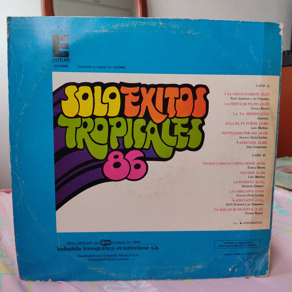 Solo Éxitos Tropicales '86