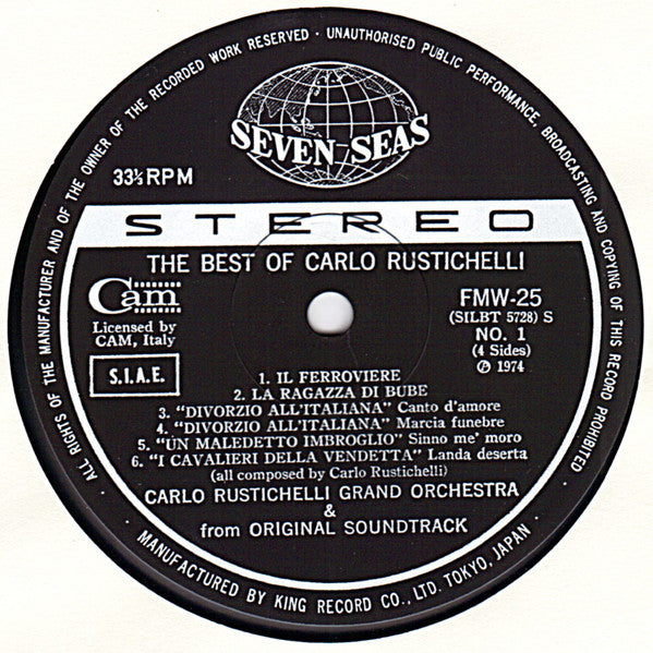 The Best Of Carlo Rustichelli