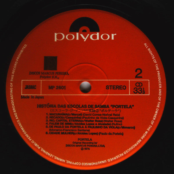 História Das Escolas De Samba - Portela