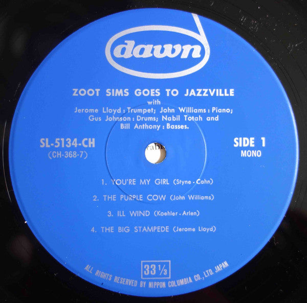 Zoot Sims Goes To Jazzville